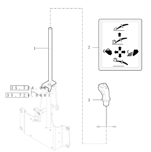 87491644 - Рукоятка